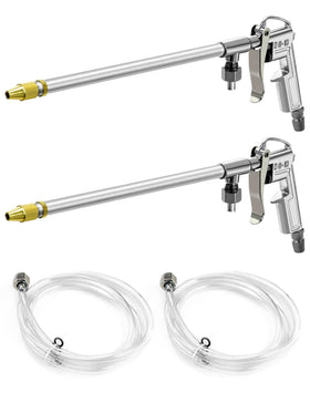 QWORK spray gun aluminum body for lasting durability in tough cleaning tasks.