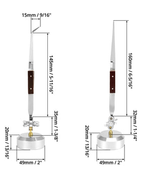 QWORK stainless steel tips resist rust for long-lasting use