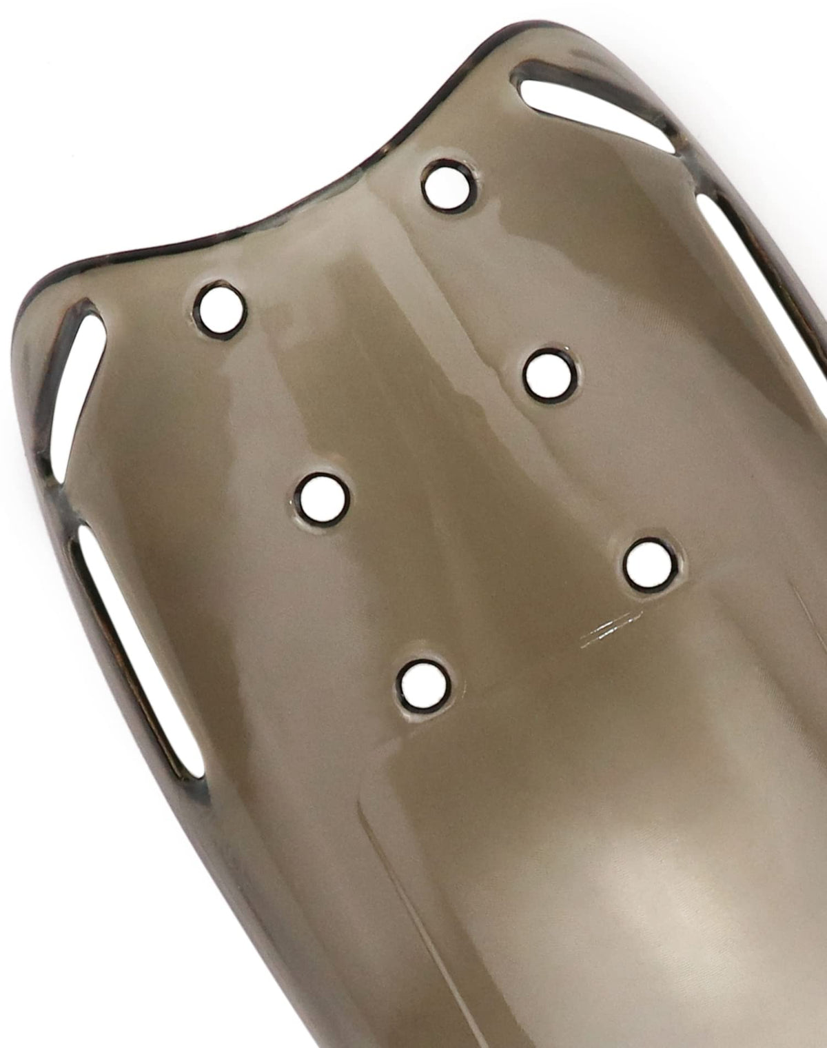 QWORK guard with optional straps for easy attachment.