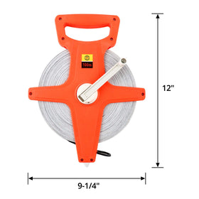 QWORK field-use tape measure handles rugged environments reliably.