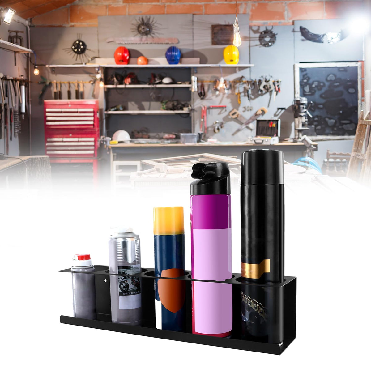 QWORK three-inch hole cans compatibility supports diverse aerosol sizes