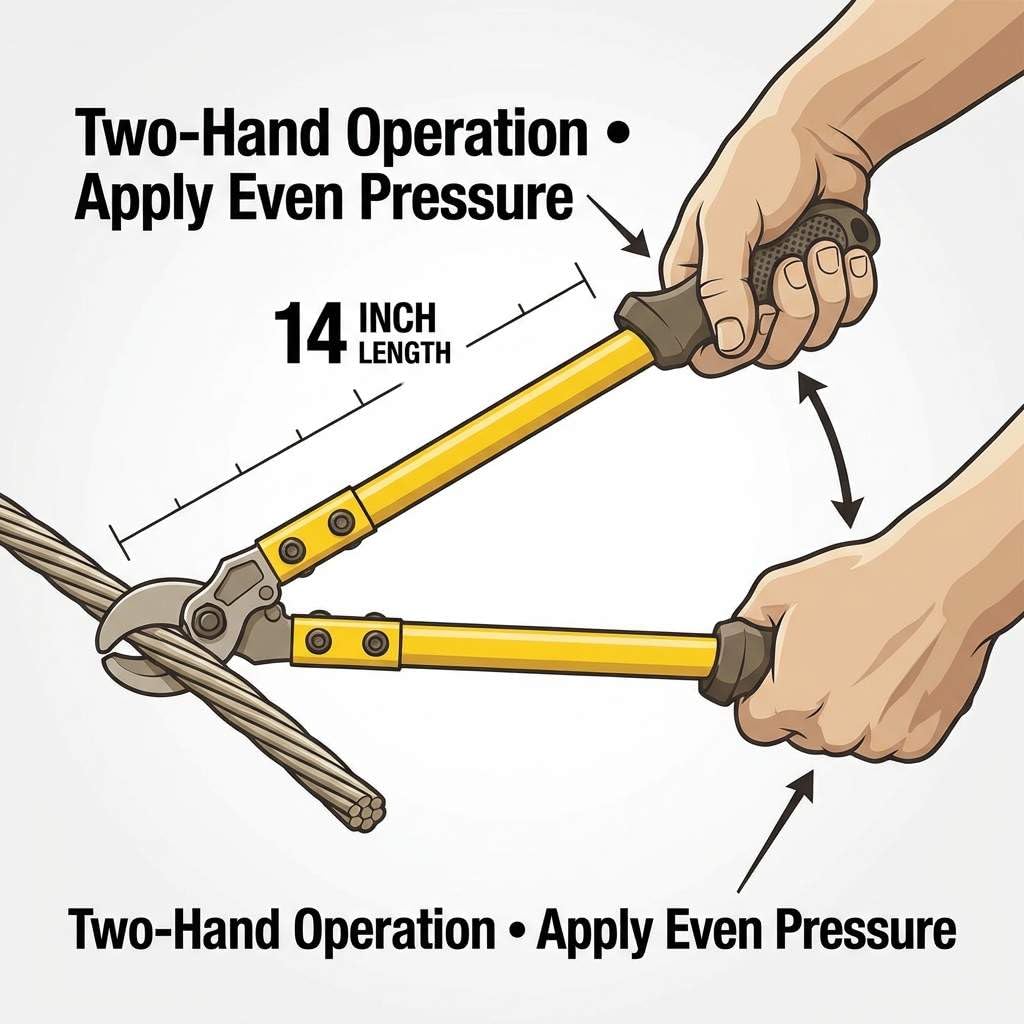 QWORK yellow-coated non-insulated handles combine corrosion resistance with grip.