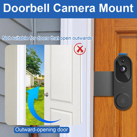 Qwwia anti-theft doorbell mount includes tools for quick setup