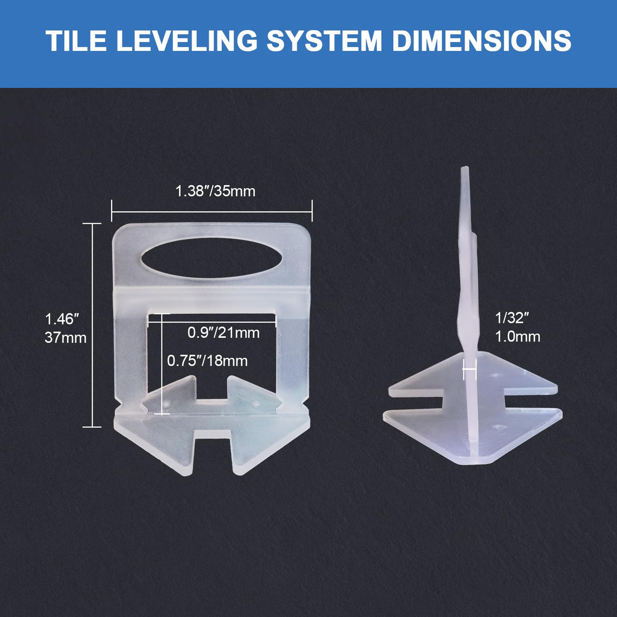 QXTXYZ tile leveling clips support wall and floor installations for professionals.