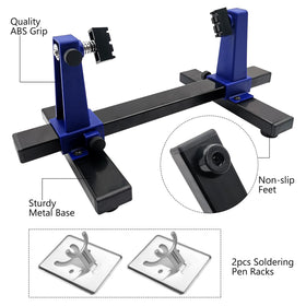 QYQRQF soldering clamp iron pen racks keep tools within reach while working.
