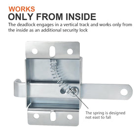 QZATTCAEN easy-install four screws for quick mounting