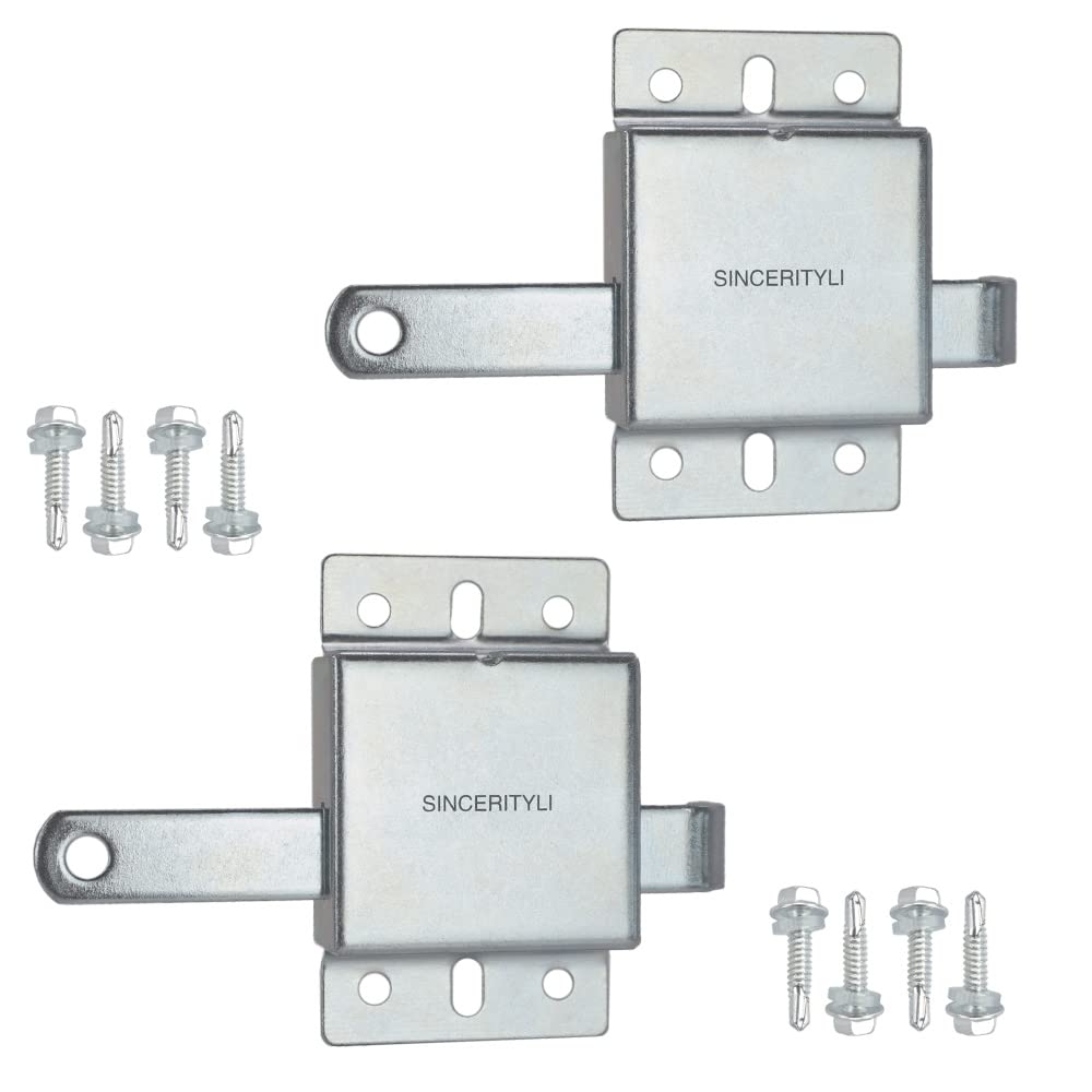QZATTCAEN garage side lock inside deadlock in a 2-pack enhances garage security