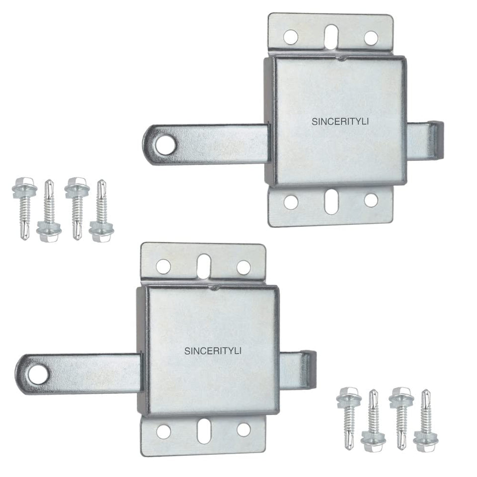 QZATTCAEN garage side lock inside deadlock in a 2-pack enhances garage security