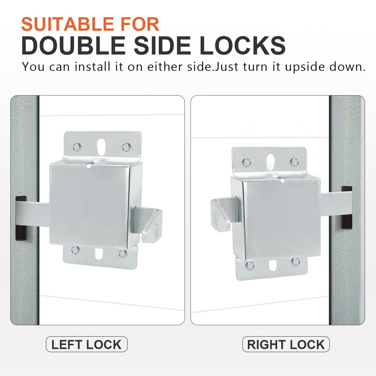QZATTCAEN left or right mounting fits most garage doors for flexibility