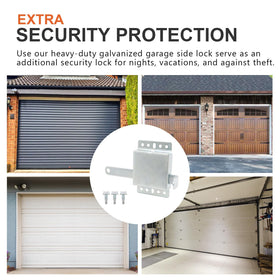 QZATTCAEN two-pack secures two doors easily