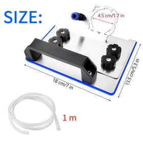 QZQUFJ ceramic tile cutter tool holder provides a stable setup during bevel cutting