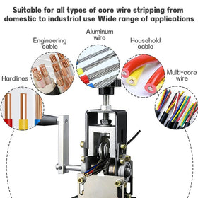QZQUFJ stripper with multiple stripping hole options for different sizes