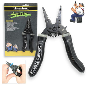 Rack-A-Tiers Croc's Jr. needle nose wire stripper with ergonomic handles for comfortable use.
