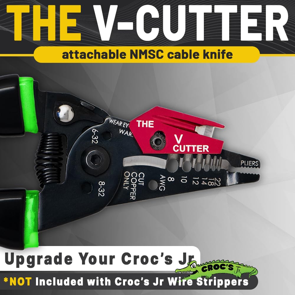 Croc's Jr. glow-in-the-dark handles illuminate work at night.