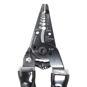 Croc's Jr. wire insulation stripping feature aids clean prep.