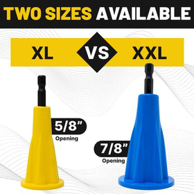 Drill/driver compatibility of Rack-A-Tiers Nut Blaster