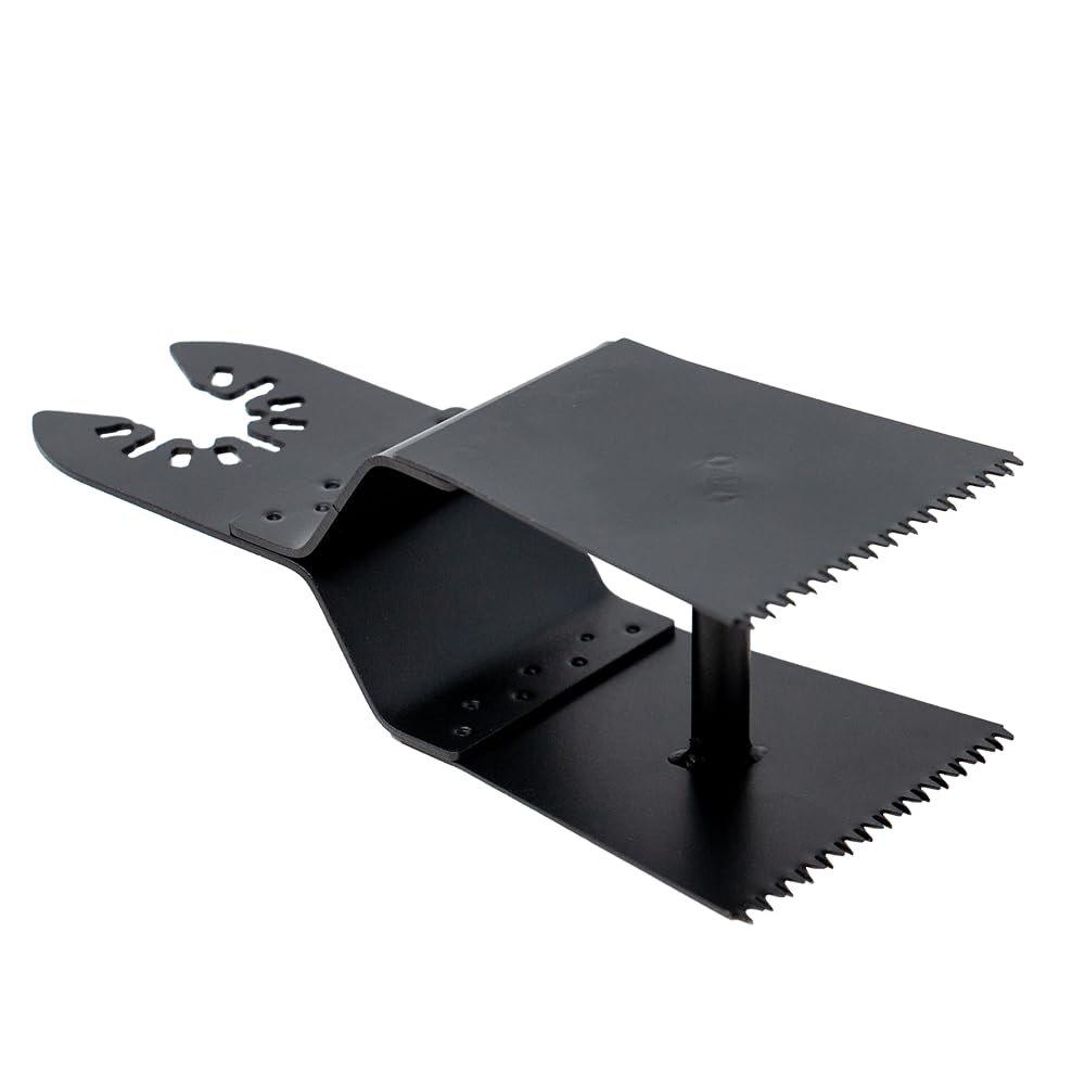 Rack-A-Tiers Slotter Blade with dual parallel lines for precise drywall slots.