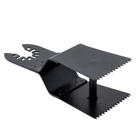 Rack-A-Tiers Slotter Blade with dual parallel lines for precise drywall slots.