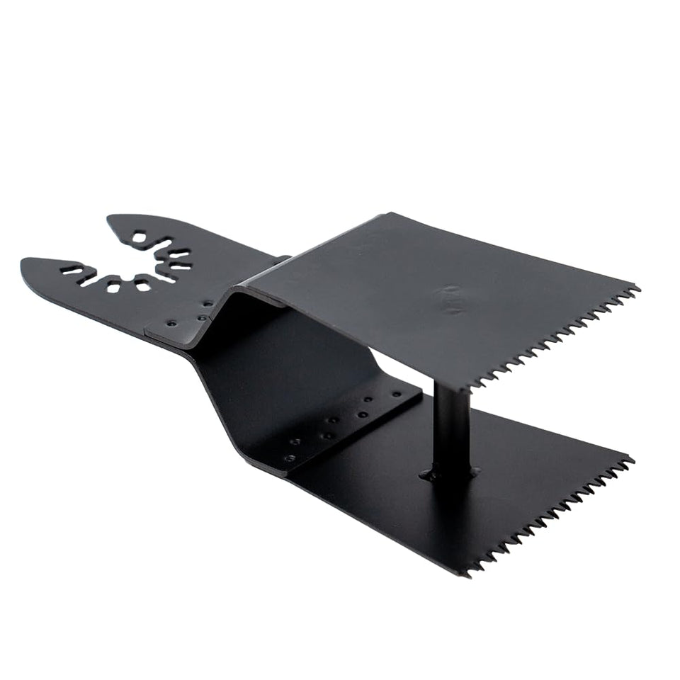 Rack-A-Tiers Slotter Blade with dual parallel lines for precise drywall slots.