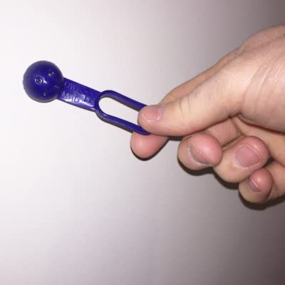Rack-A-Tiers Stud Ball operates without batteries for ready use.