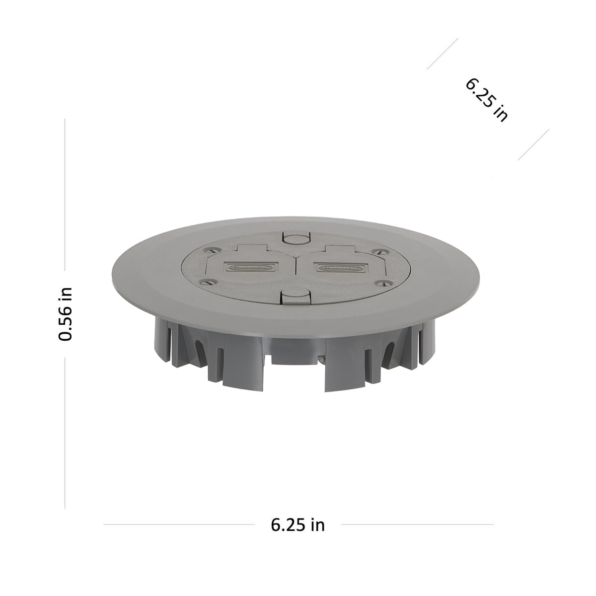 RACO 6299 gray packaging with kit contents displayed