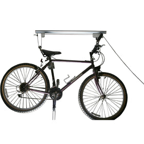 RAD Cycle Ladder Storage Rail Mount demonstrates heavy duty storage solution.