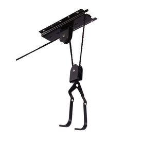 Rad Cycle Products indoor-use hoist for ceilings up to 12 ft