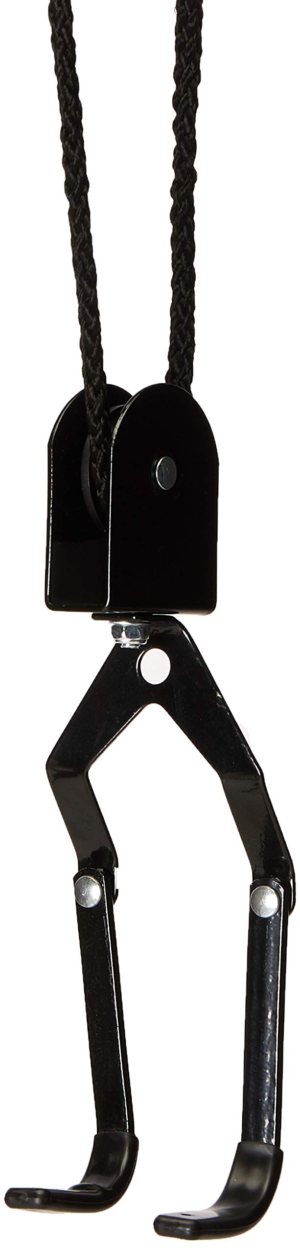 RAD Sportz bicycle hoist 100lb capacity supports heavy bikes with safe locking during lifting.