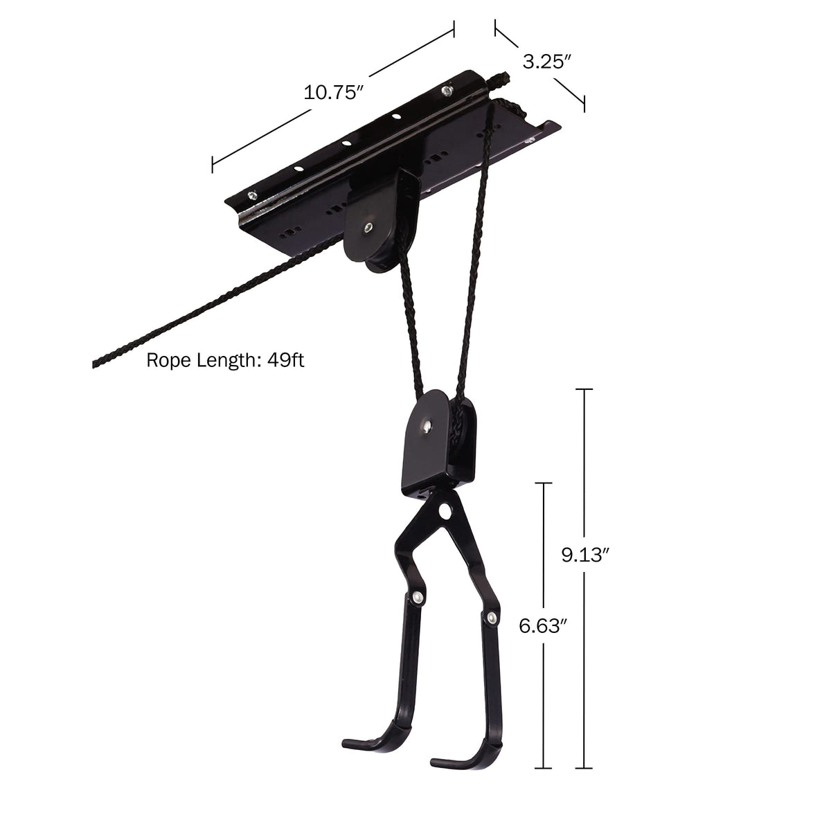 RAD Sportz safety lock system prevents accidental release during use.