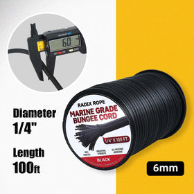 Radix Rope 3/16 inch 100 ft roll for medium duty tasks