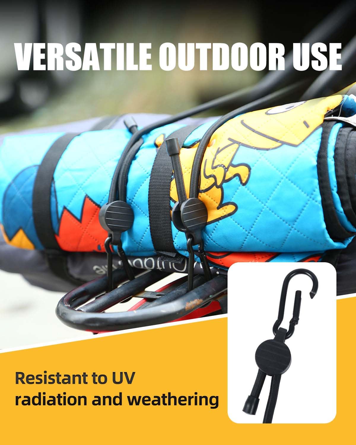 Radix Rope easy length adjustment for quick reconfiguration