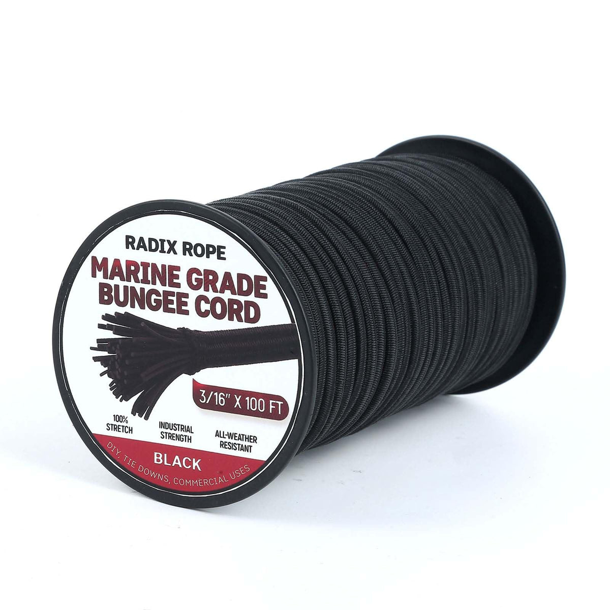 Radix Rope marine-grade bungee roll for rugged outdoor use