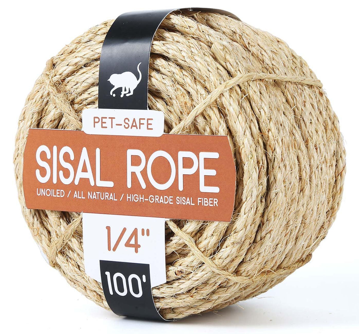 Radix Rope twisted sisal rope 1/4 inch x 100ft for durable DIY use