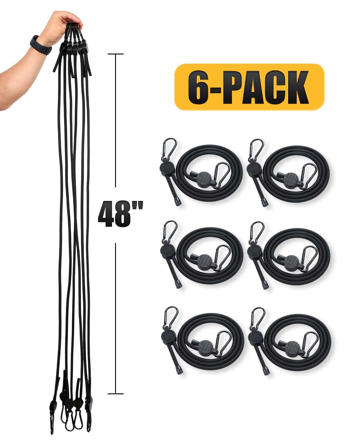 Radix Rope versatility supports camping, tarps, bike racks, luggage, and more