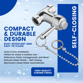 RAEFLOW valve suitable for indoor and outdoor showers