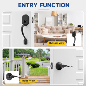 RAFECIEE exterior handle assembly shows easy installation and stable operation.