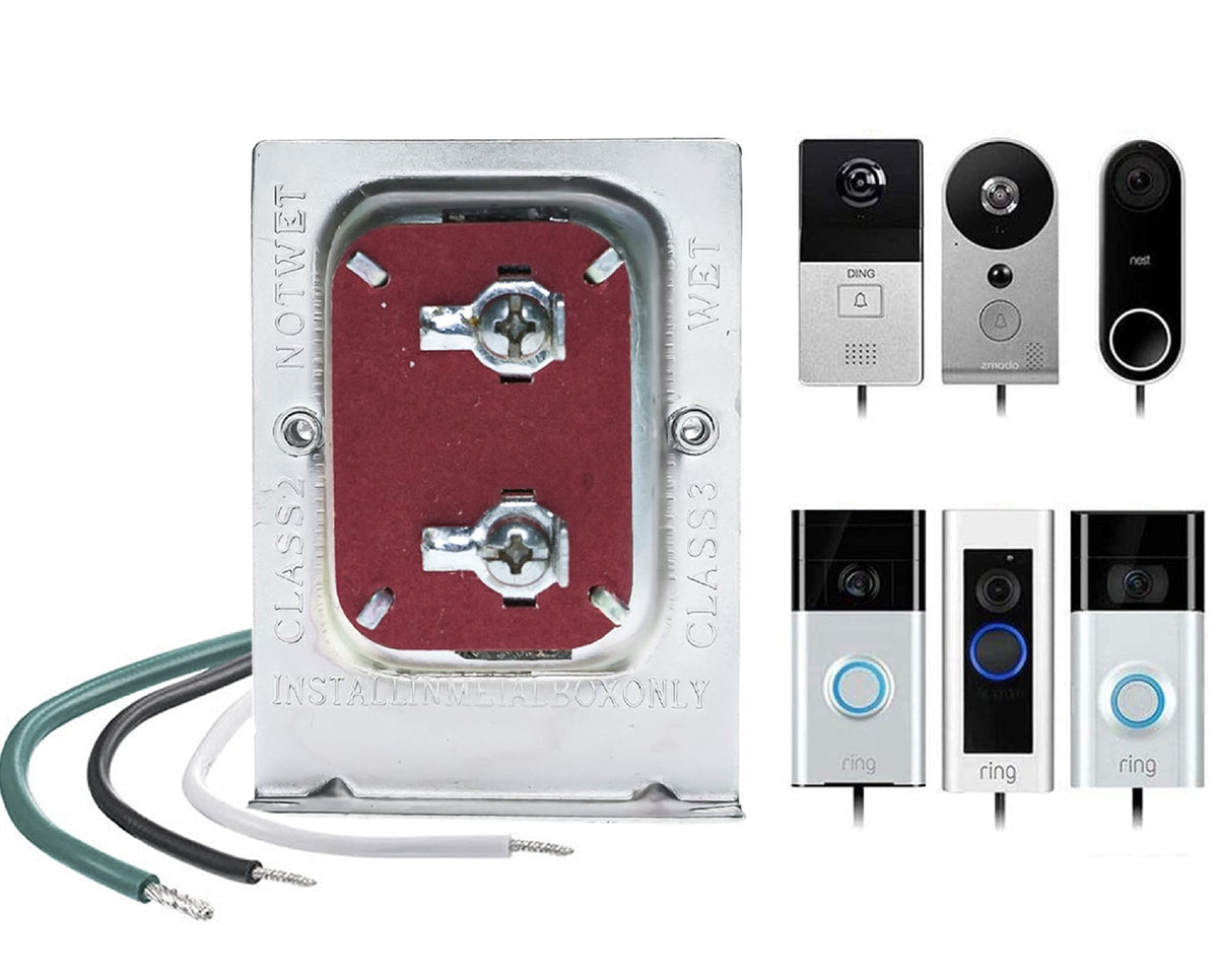 RAGNAROS doorbell transformer 16V-30VA powering single or multiple chimes reliably