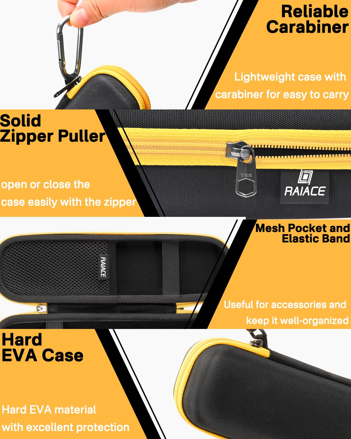 RAIACE hard case for Fluke T5-1000 – dustproof and shockproof protection on job sites