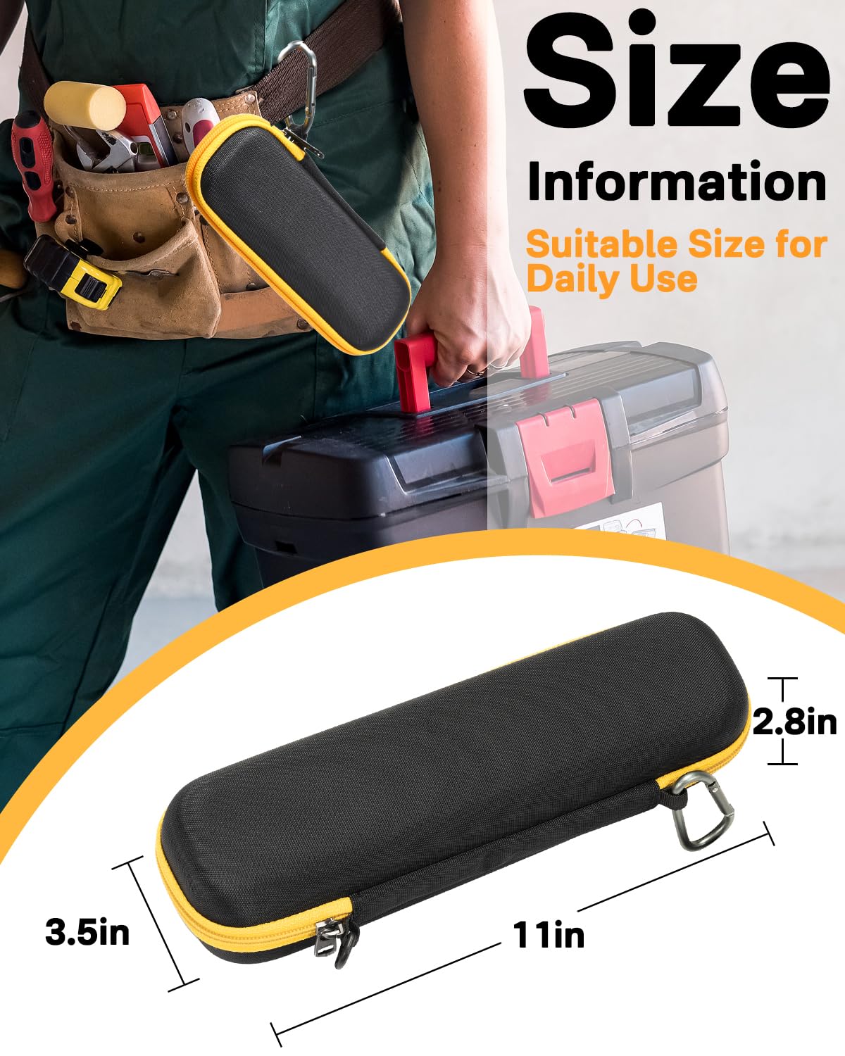 RAIACE T5-1000/600 case – lightweight, compact design for easy backpack carry