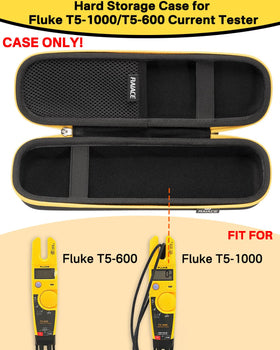 RAIACE Fluke T5-1000/600 case with zipper close for secure on-site use