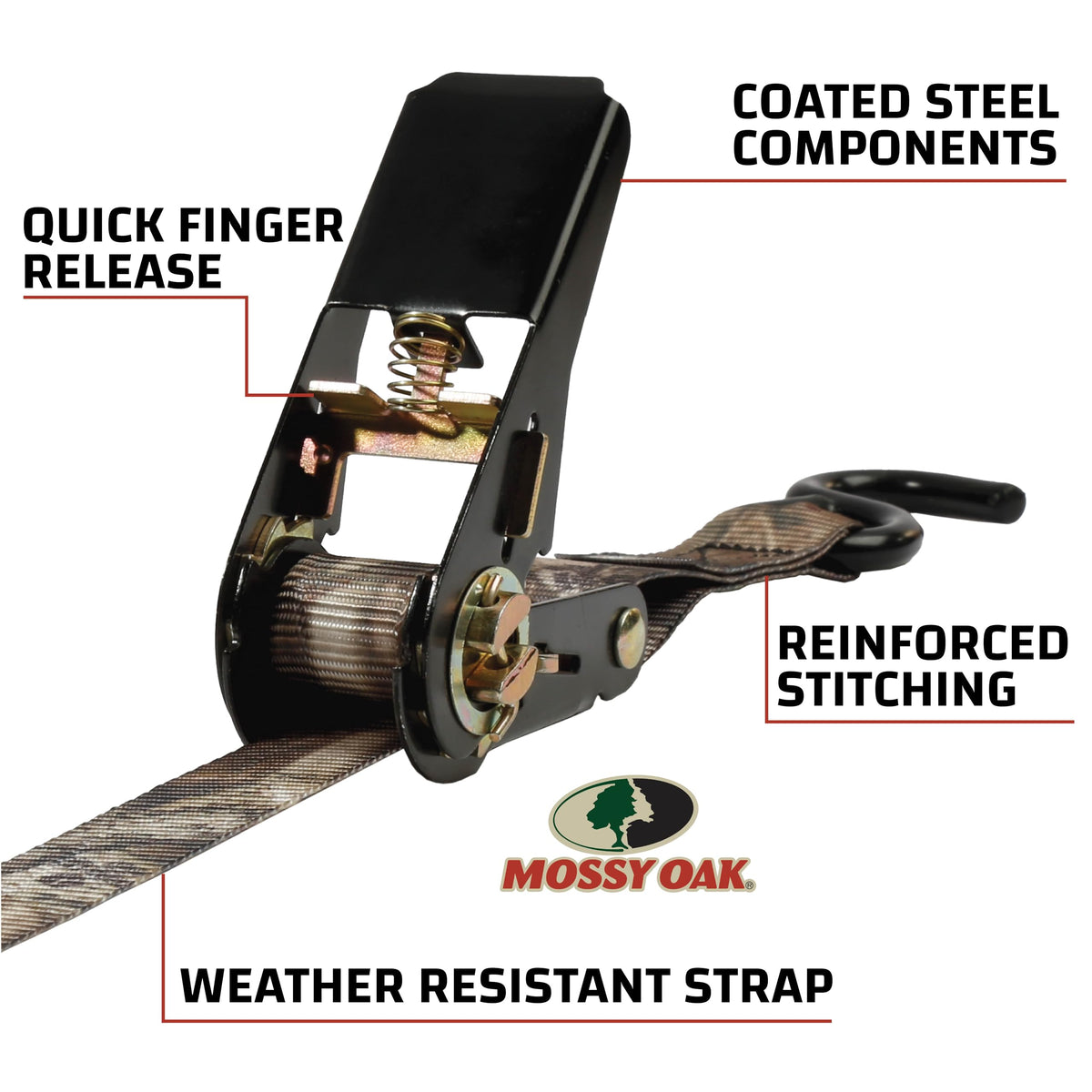 Raider RPS Mossy Oak Break-Up Infinity camo pattern on strap