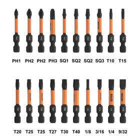 Railer square‑bit set designed for square‑drive fasteners.