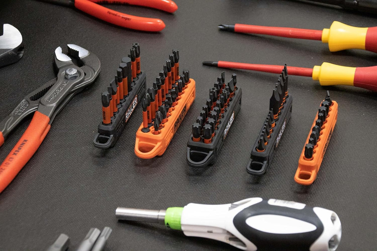 Railer color variants improve visibility and easy identification on jobs