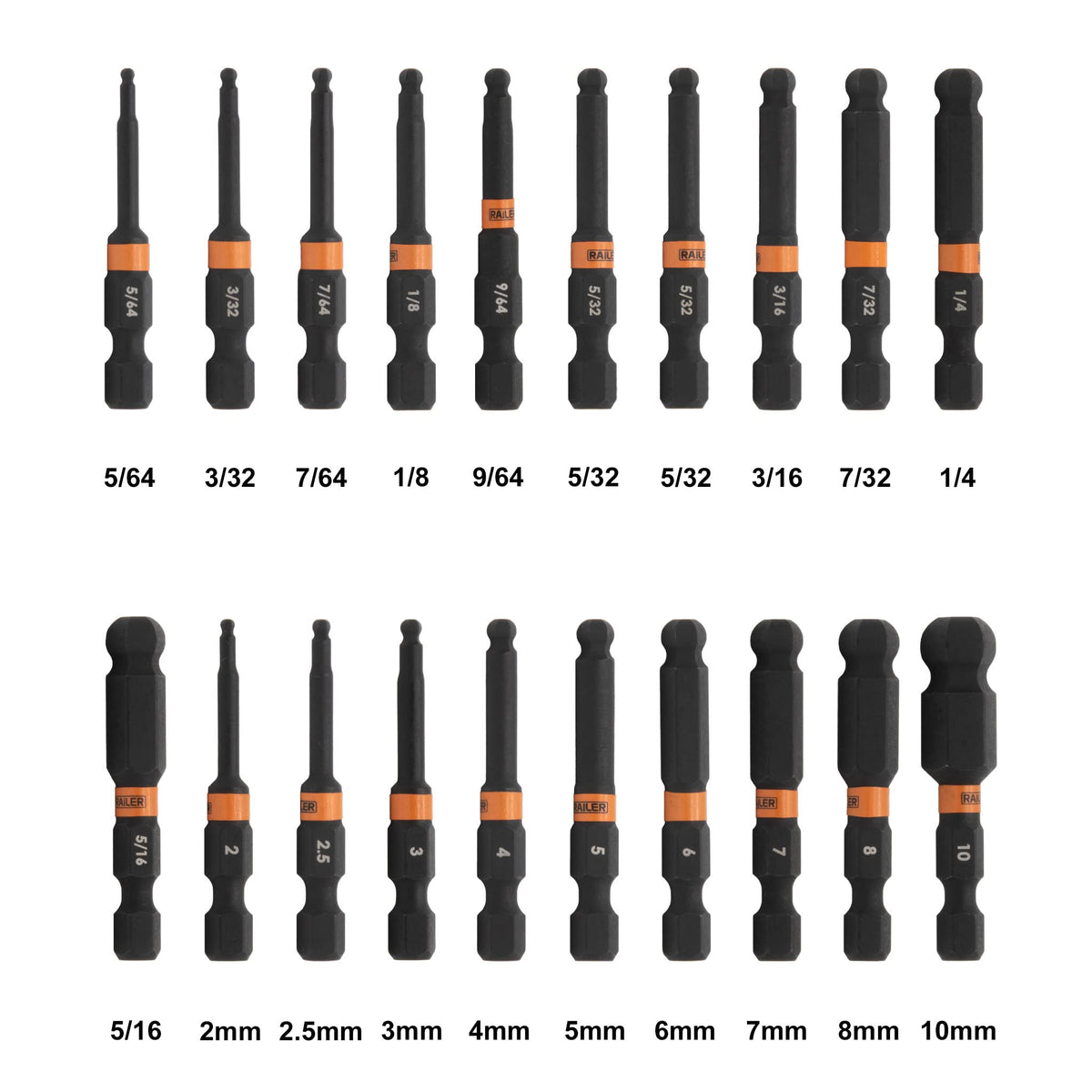 Railier Torsion Zone bit shape helps reduce stress and extend bit life.