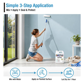 Rain Guard Paint Sealer fast-drying formula enables efficient workflow