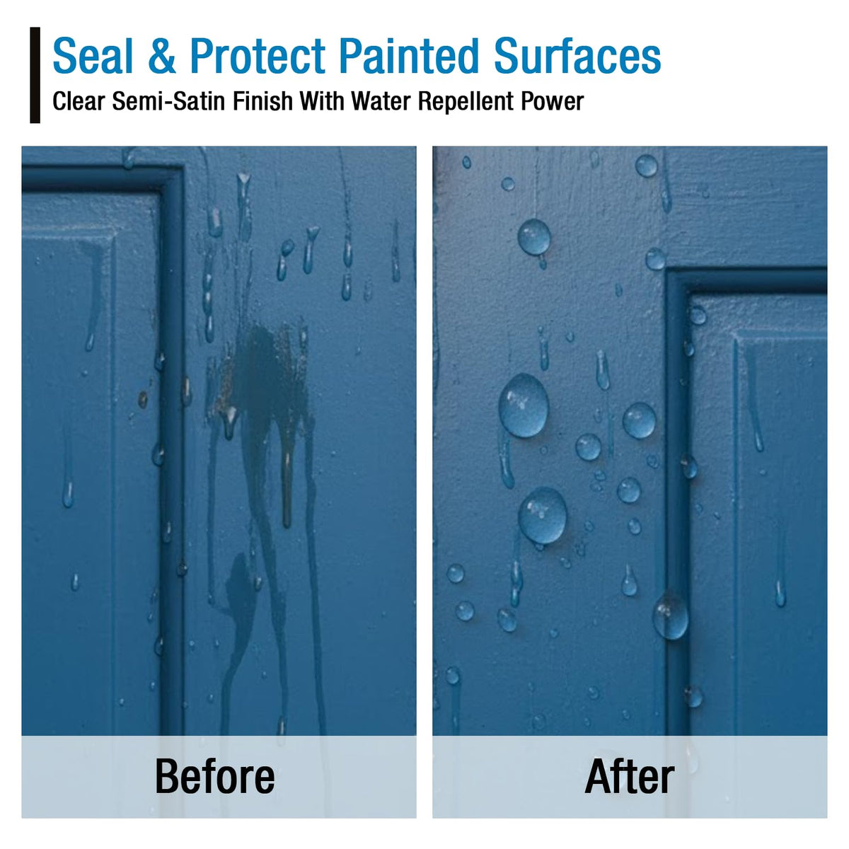 Rain Guard Paint Sealer Ready-to-Use container demonstrates easy outdoor application