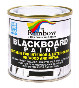 Rainbow Chalk Markers covers up to 32 square feet with one bottle.