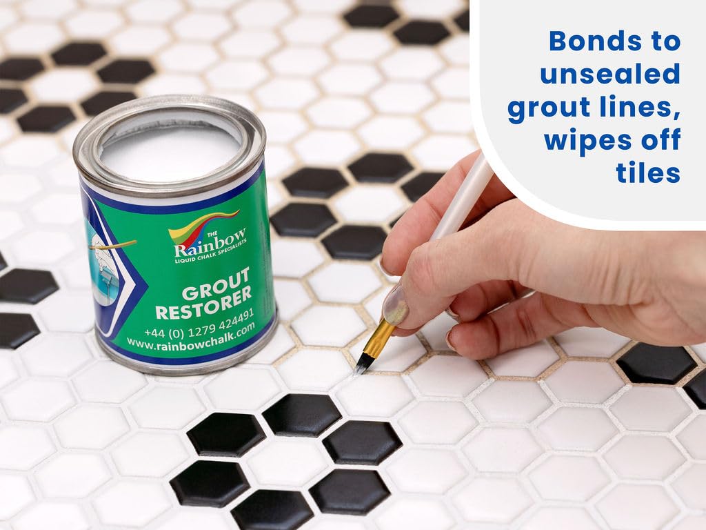 Rainbow Chalk Markers Grout Pen 4.2oz can for larger grout areas