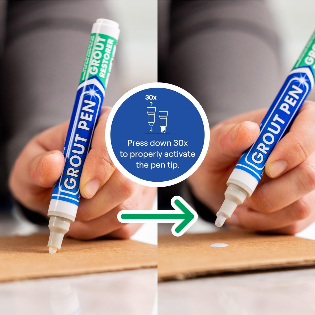 Rainbow Chalk Markers Limited waterproof grout paint for tile seams