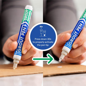 Rainbow Chalk Markers Limited waterproof grout paint for tile seams